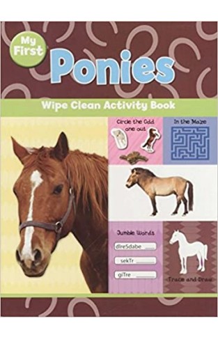 WIPE CLEAN ACTIVITY BOOK: PONIES